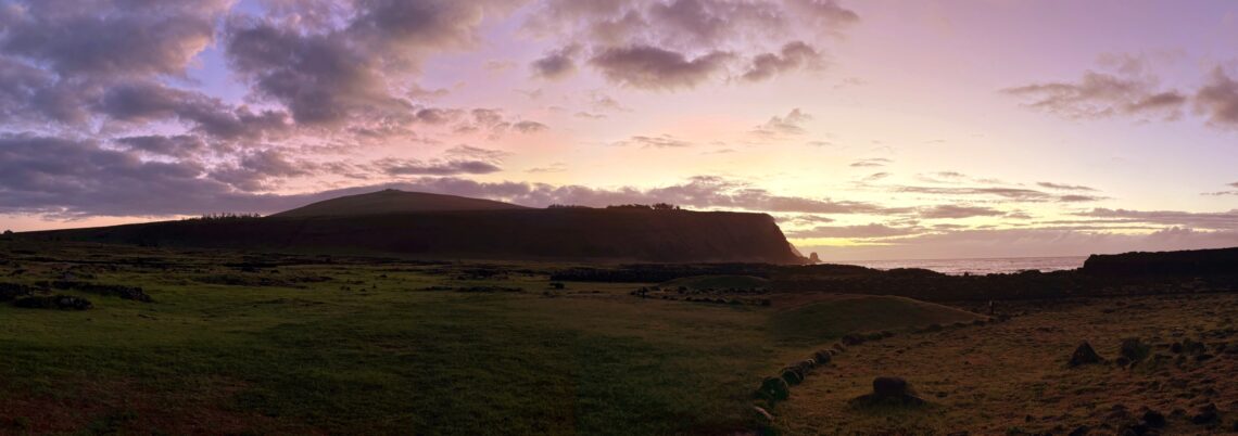 Rapa Nui sunrise