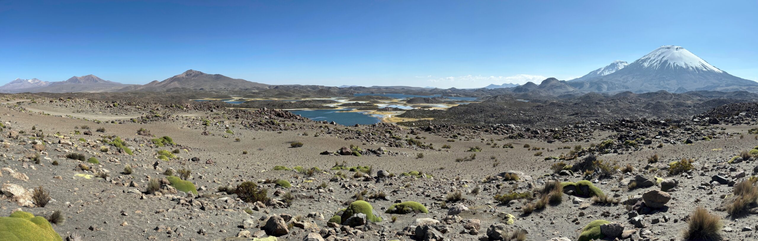 Lagoons in Lauca National Park