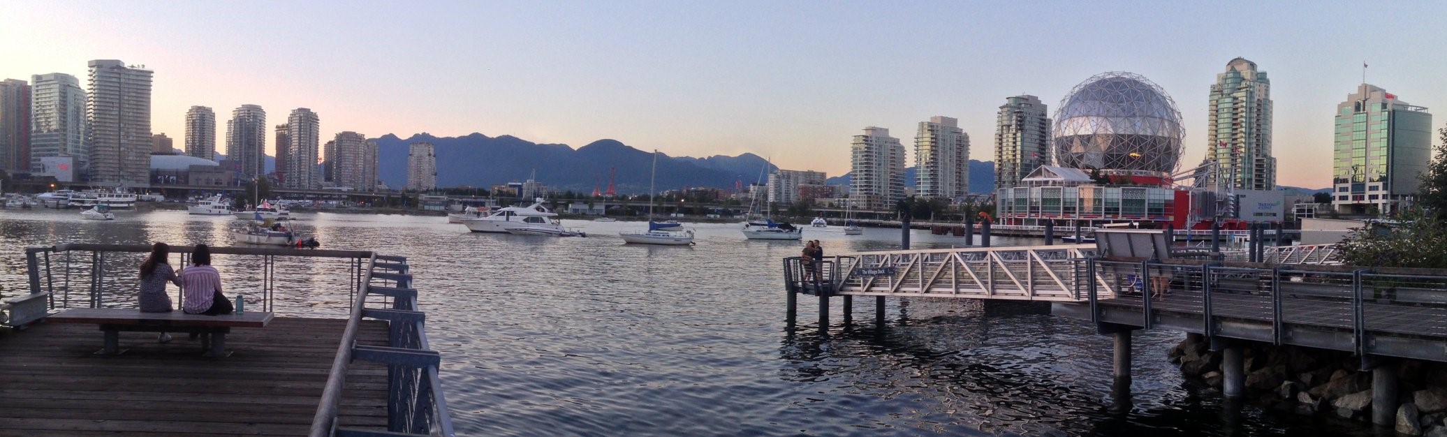 downtown Vancouver panorama